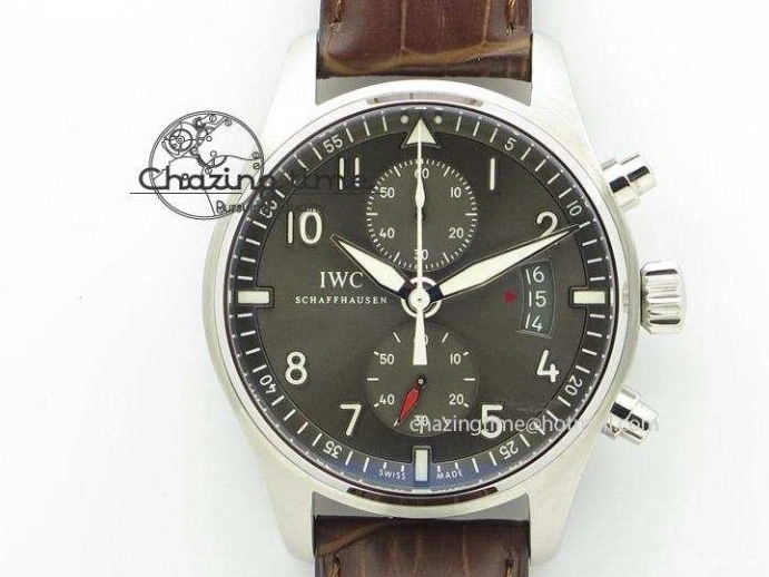 MIROTIME 0524 Big Pilot “Markus Buhler” IW5003 Turbine V6F Best Edition Silver Dial On Leather Strap A Reliable 7315